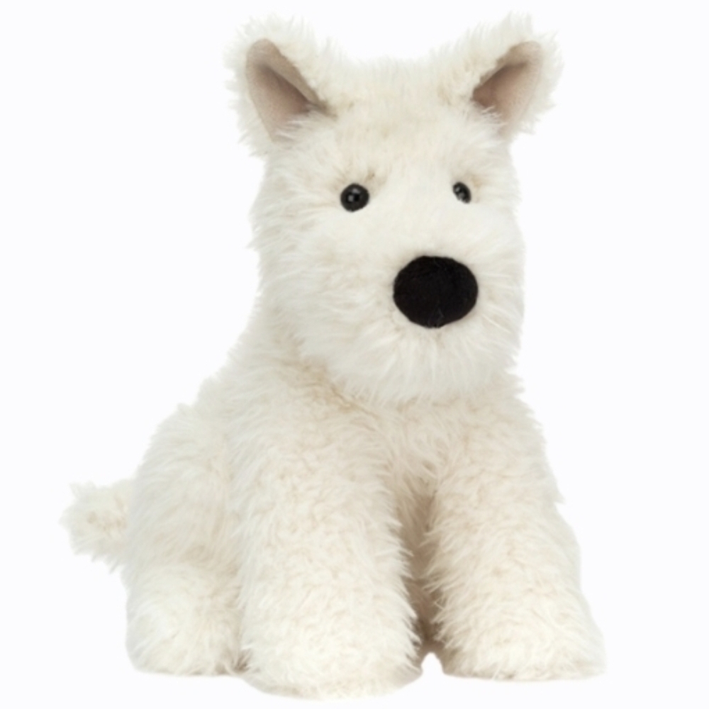 Jellycat Munro Scottie Dog 9.8x5.9x5.5" Soft & Plush BNWT Authentic